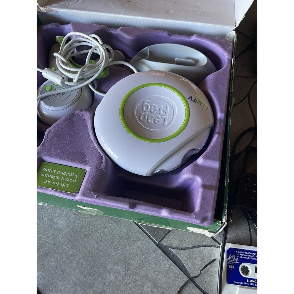 LeapFrog LeapTV Educational Video Gaming System Leap Frog Leap TV Missing Power